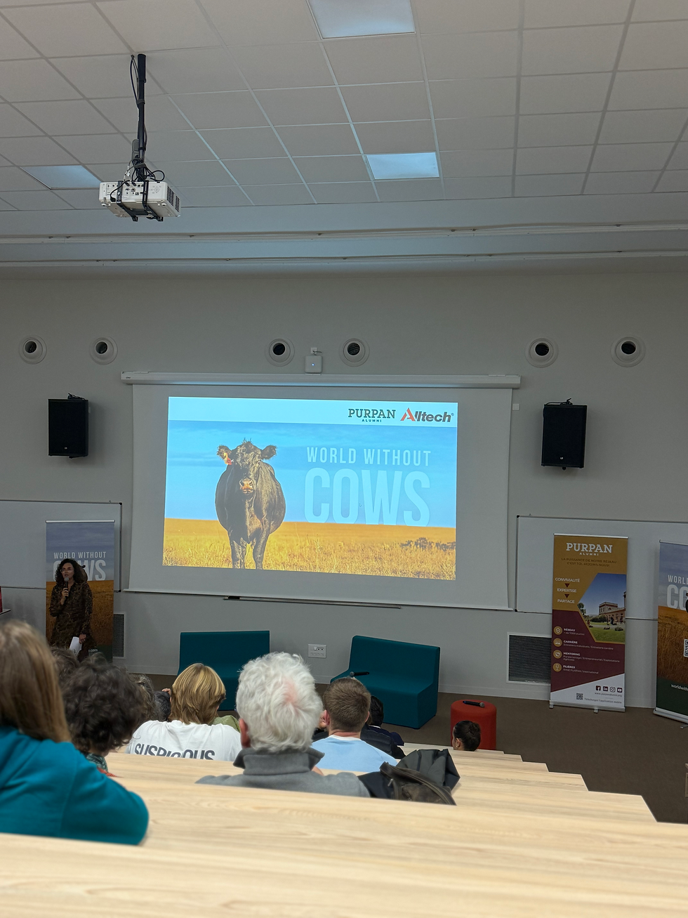 « World Without Cows » : retour sur une soirée inspirante à l’École d’Ingénieurs de Purpan.