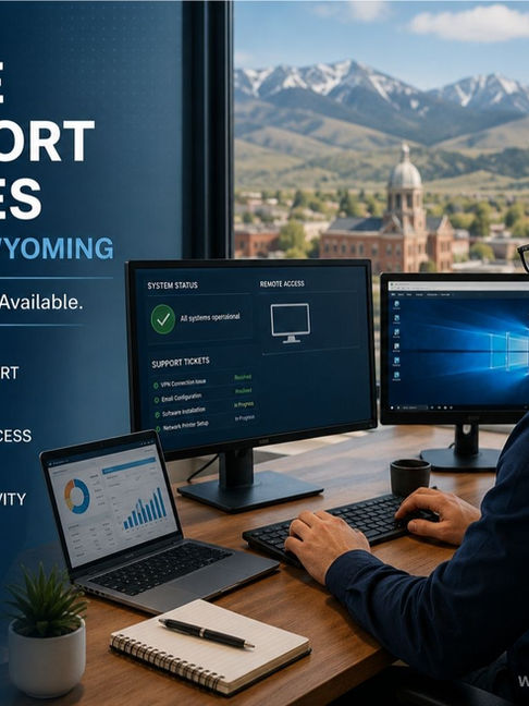 Remote IT Support Services in Sheridan, Wyoming