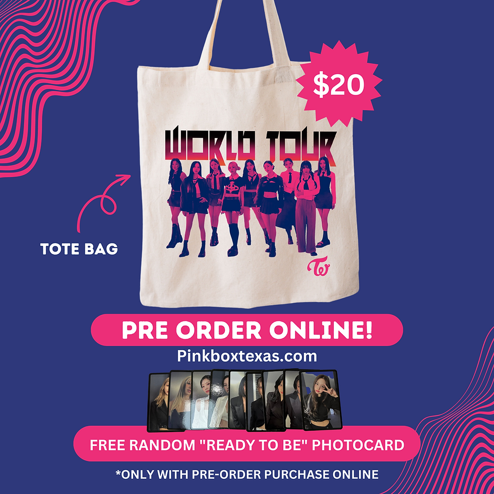 Thumbnail: Twice World Tour Tote Bag