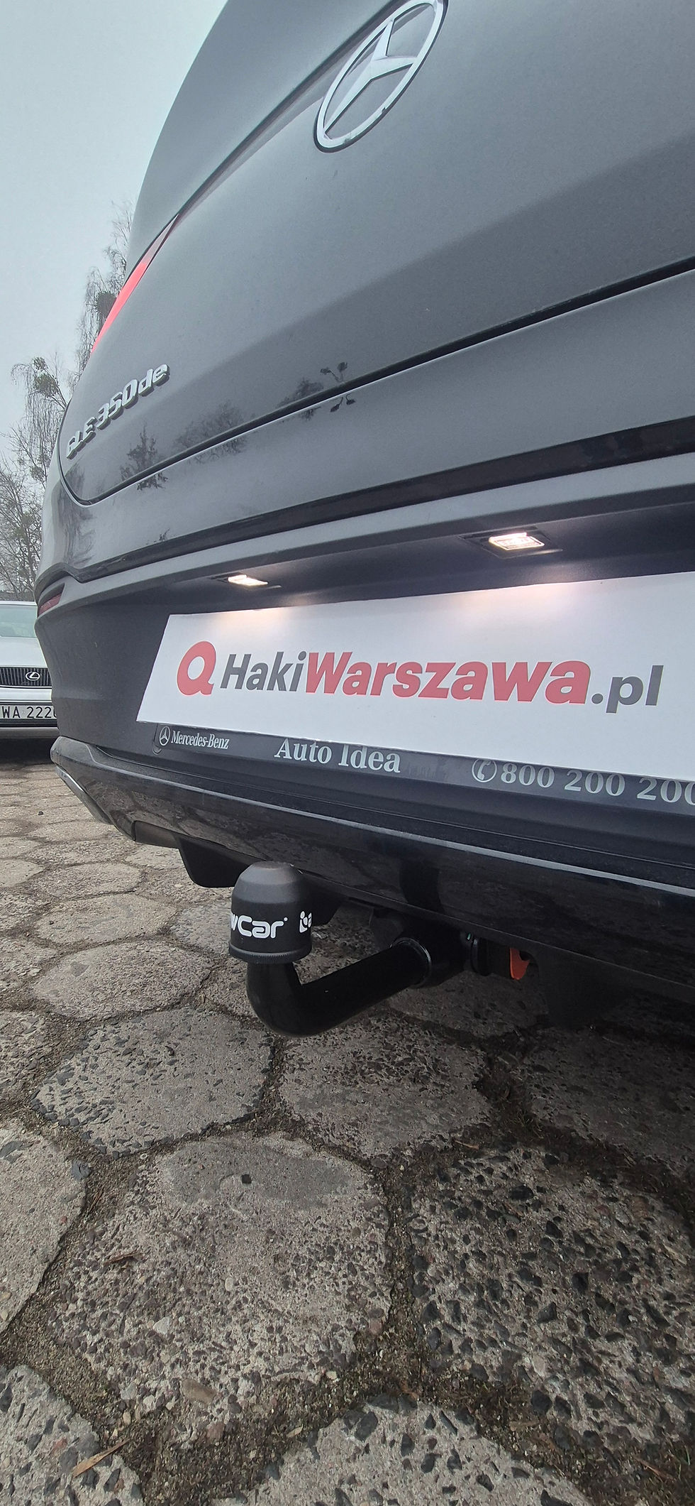 🔧 Montaż haka holowniczego w Mercedesie GLE 350de (hybryda plug-in) – rozwiązanie tam, gdzie inni mówią „nie”