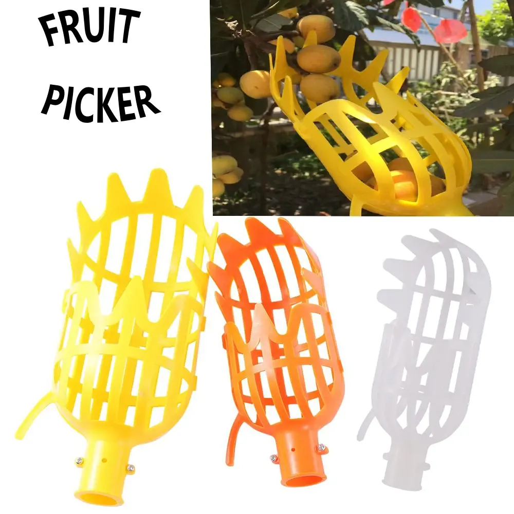 Plastic Fruit Picking Basket for High-Altitude Harvesting