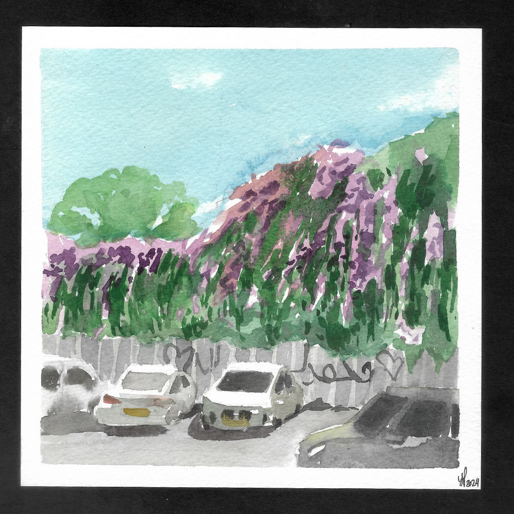 cars out - 15 x 15 cm