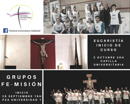Actividades de Pastoral Universitaria