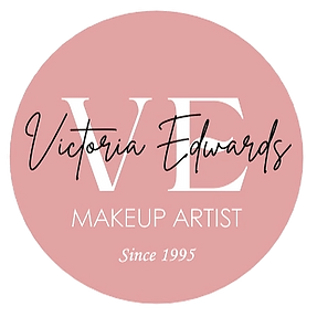 Beige and White Creative Initial Makeup 