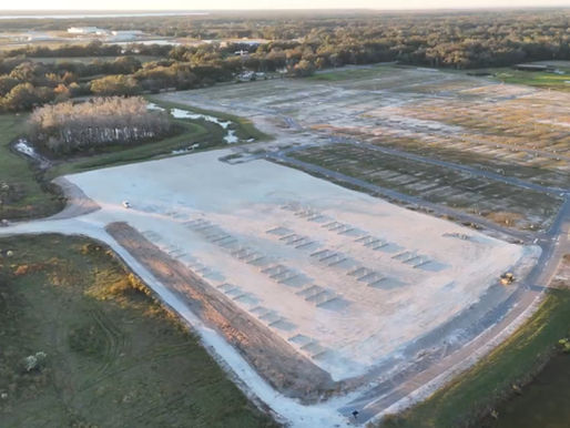 Utility Material Storage Yard Design for Long-Term Use