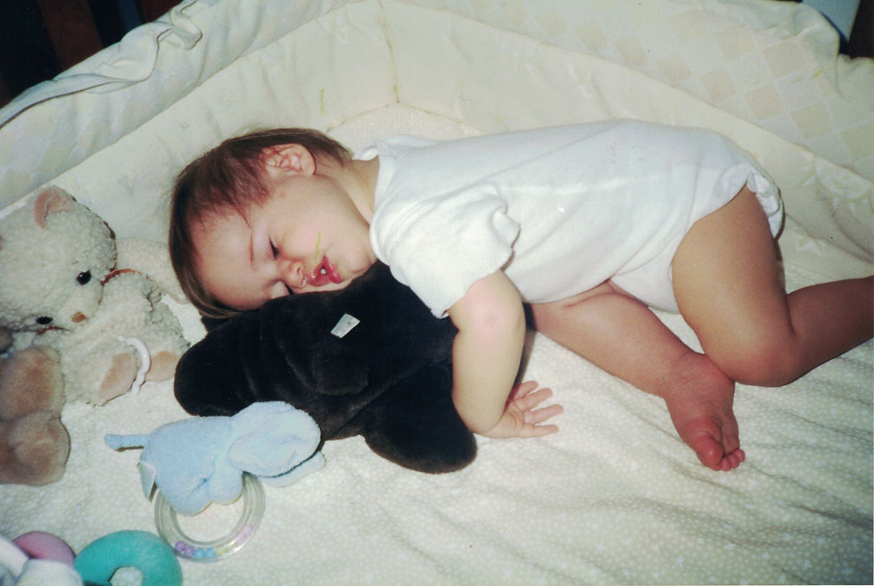 Martin sleeping