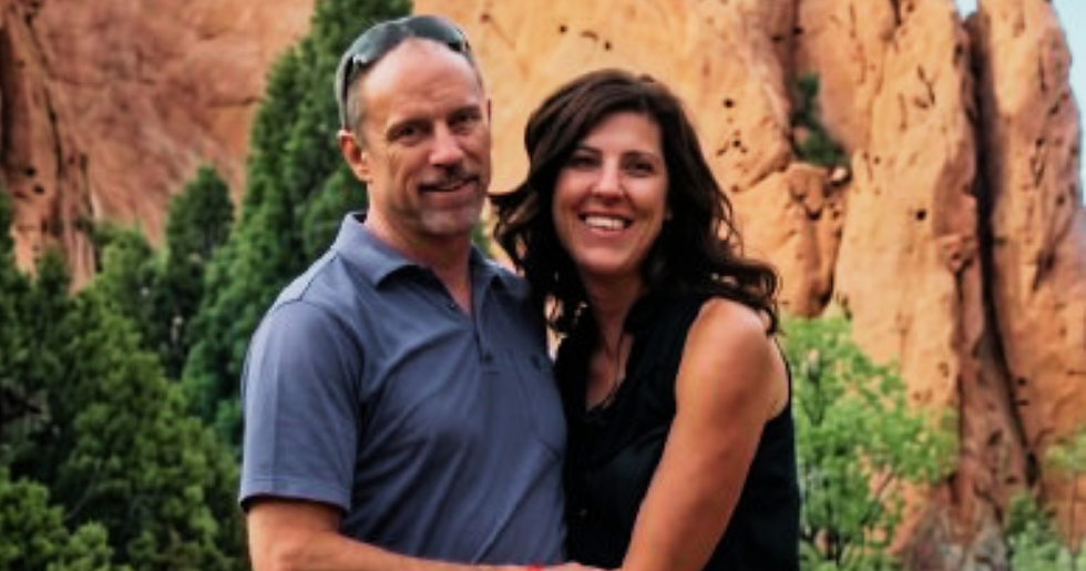 Amy VanTine, RAD Advocates founder, at Garden of the Gods in Colorado at the beginning of her foster parenting journey.