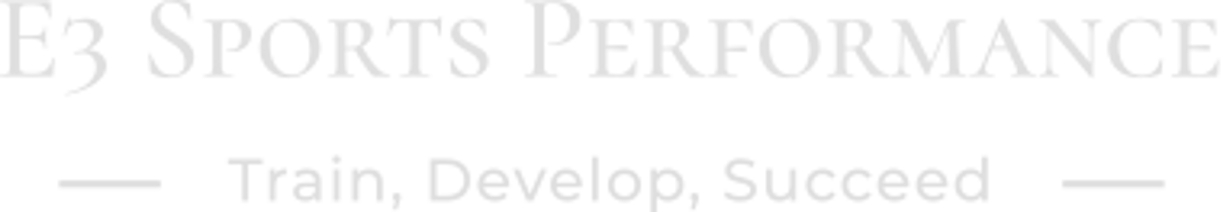 E3 Sports Performance
