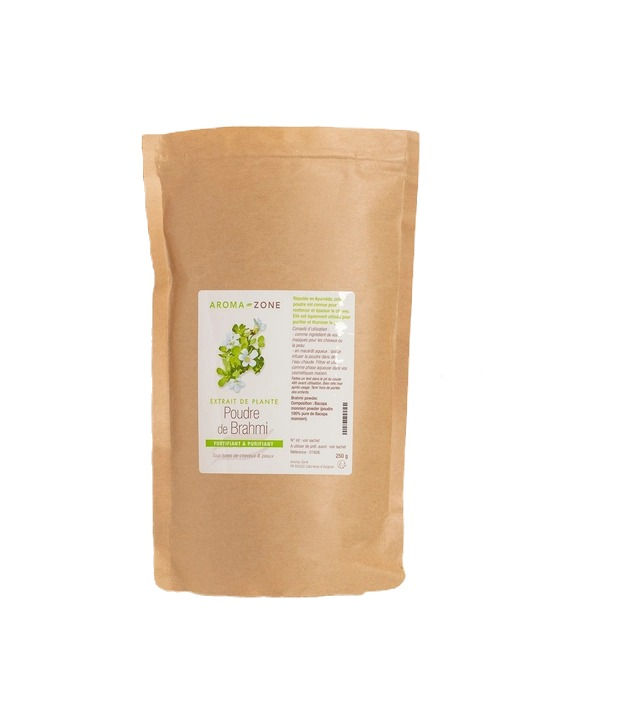 AROMA ZONE Poudre de Brahmi 250g