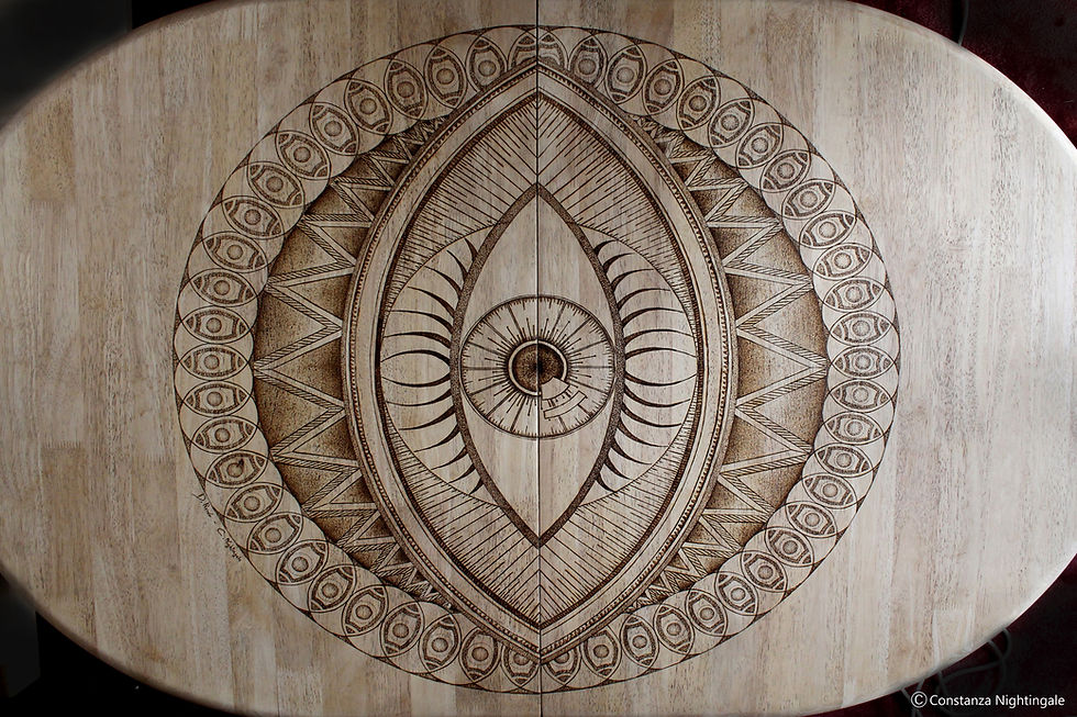 Eye Mandala Table