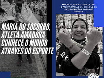 Maria do Socorro: Atleta amadora corre o mundo para realizar seus objetivos