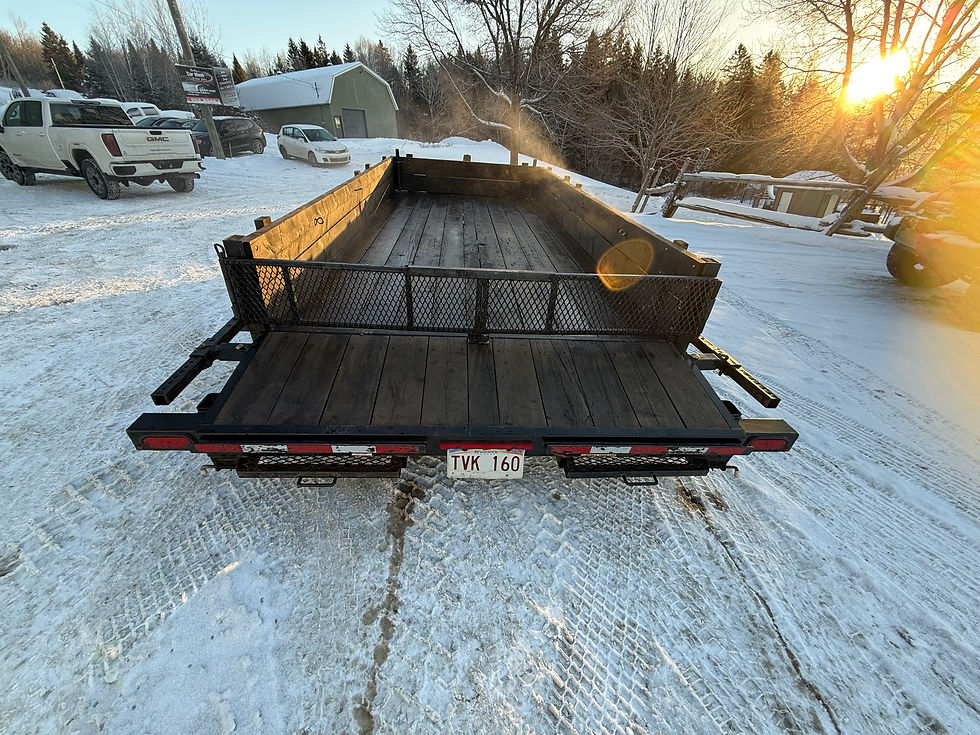 Miniature : Tandem Trailer/Remorque