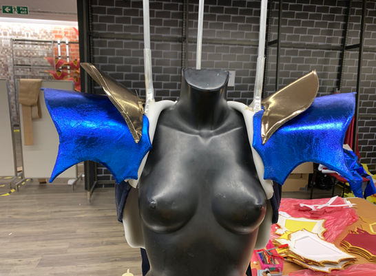 Making of... 'Huddersfield to the World' - Huddersfield Carnival 2021 (Shoulder Epaulettes) 