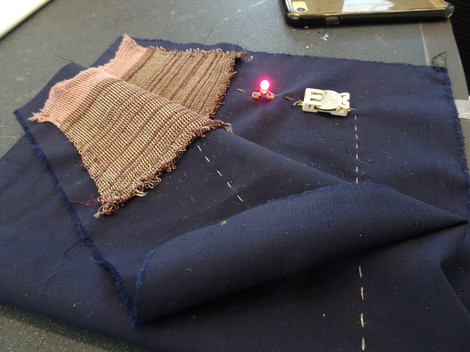 Knitted sensor