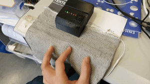 Stretch fabric visualiser