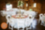 Table decorations at Creekside Event Barn in Roca, Nebraska