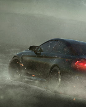 Sports Car i Storm