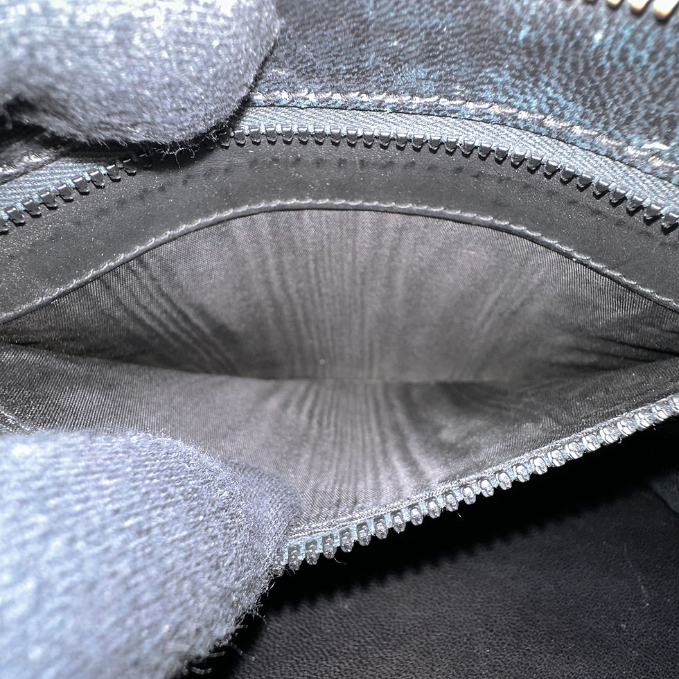 Thumbnail: Gucci Black Leather Sherry Zipped Clutch