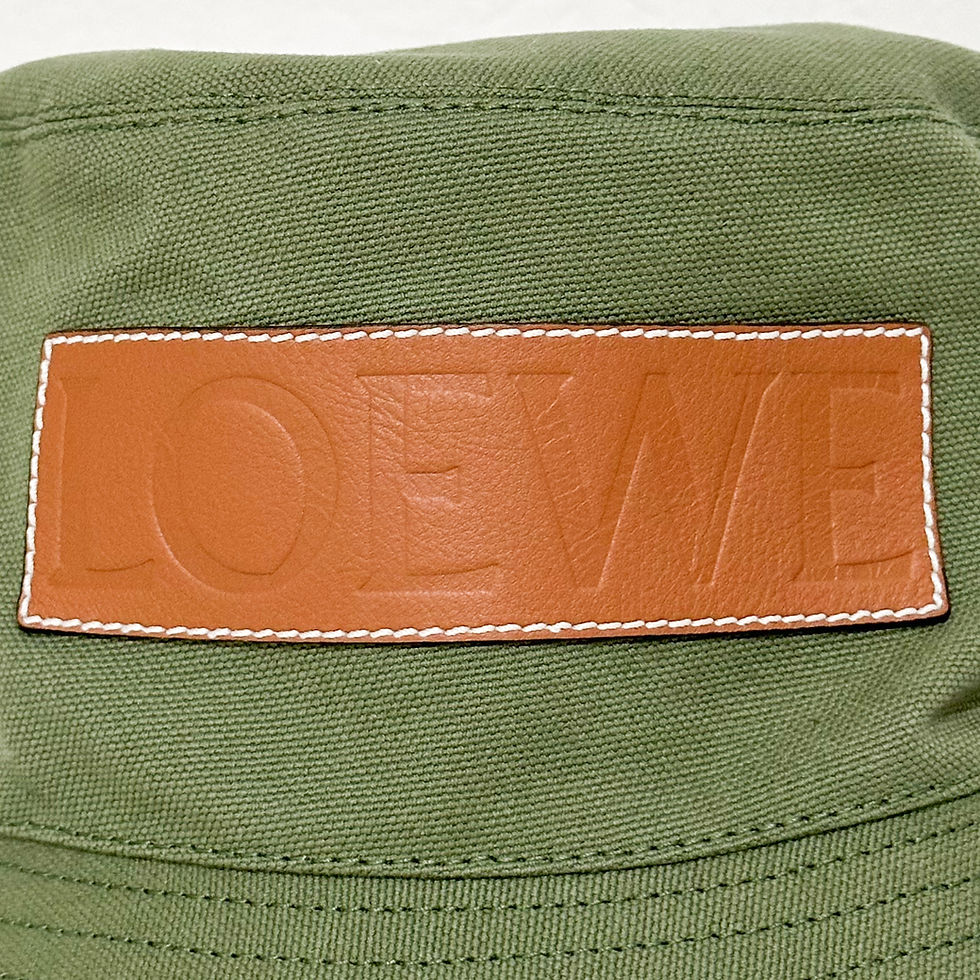 Thumbnail: Loewe Fisherman/Bucket Hat in Canvas and Calfskin