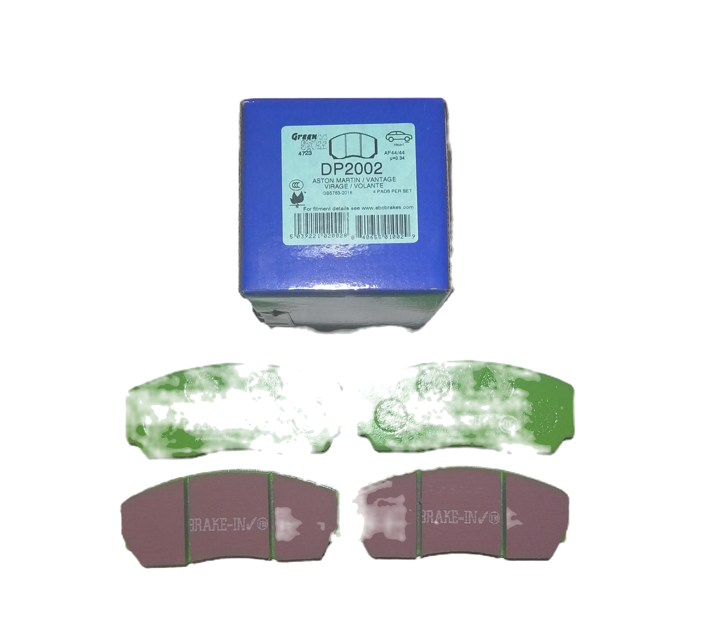 Monster 4/6 EBC Green Stuff Pads DP2002