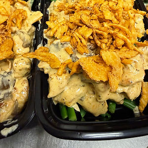 Protein-Packed Green Bean Chicken Casserole