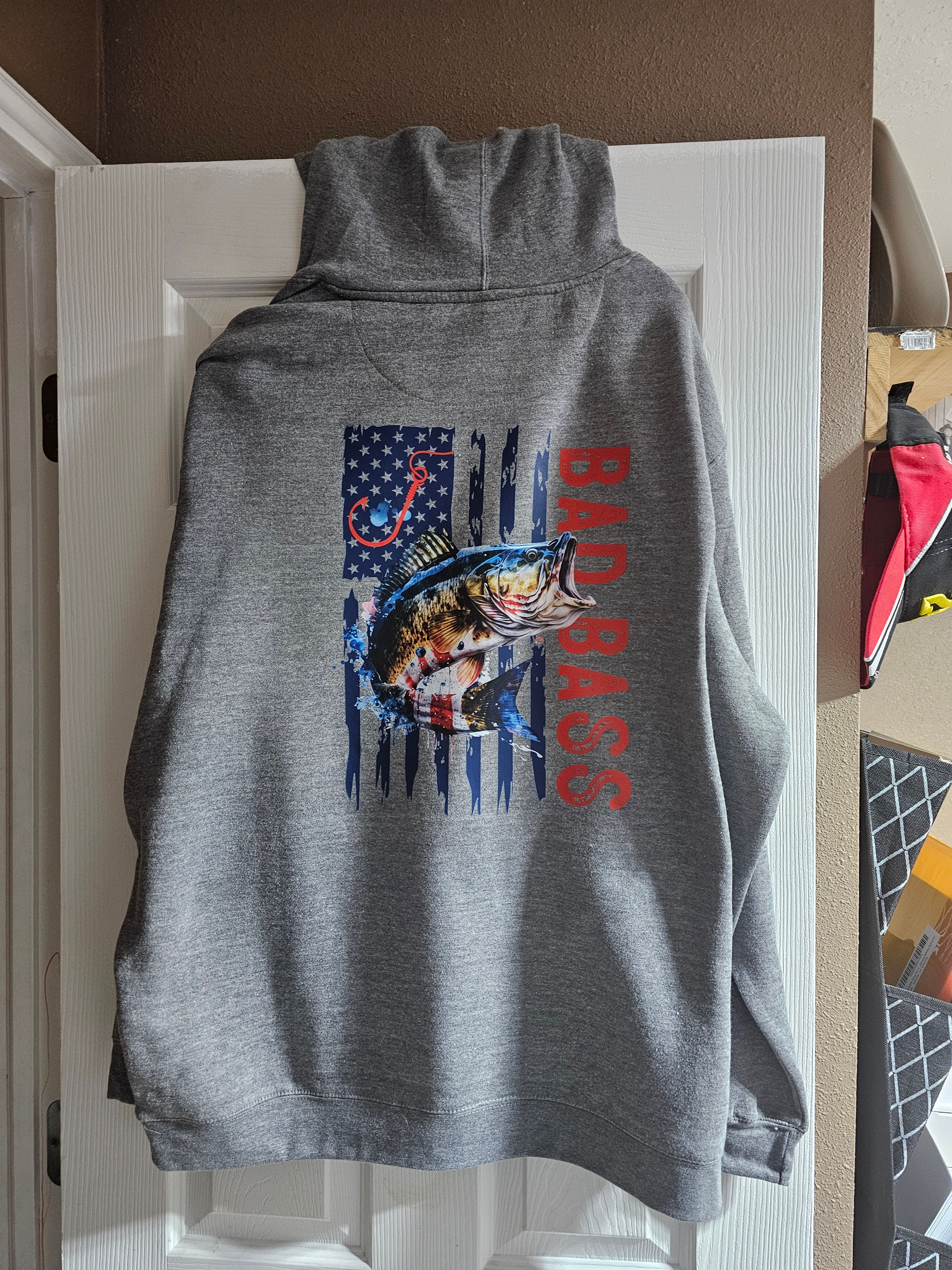 Bad Bass Hoodie 2XL 