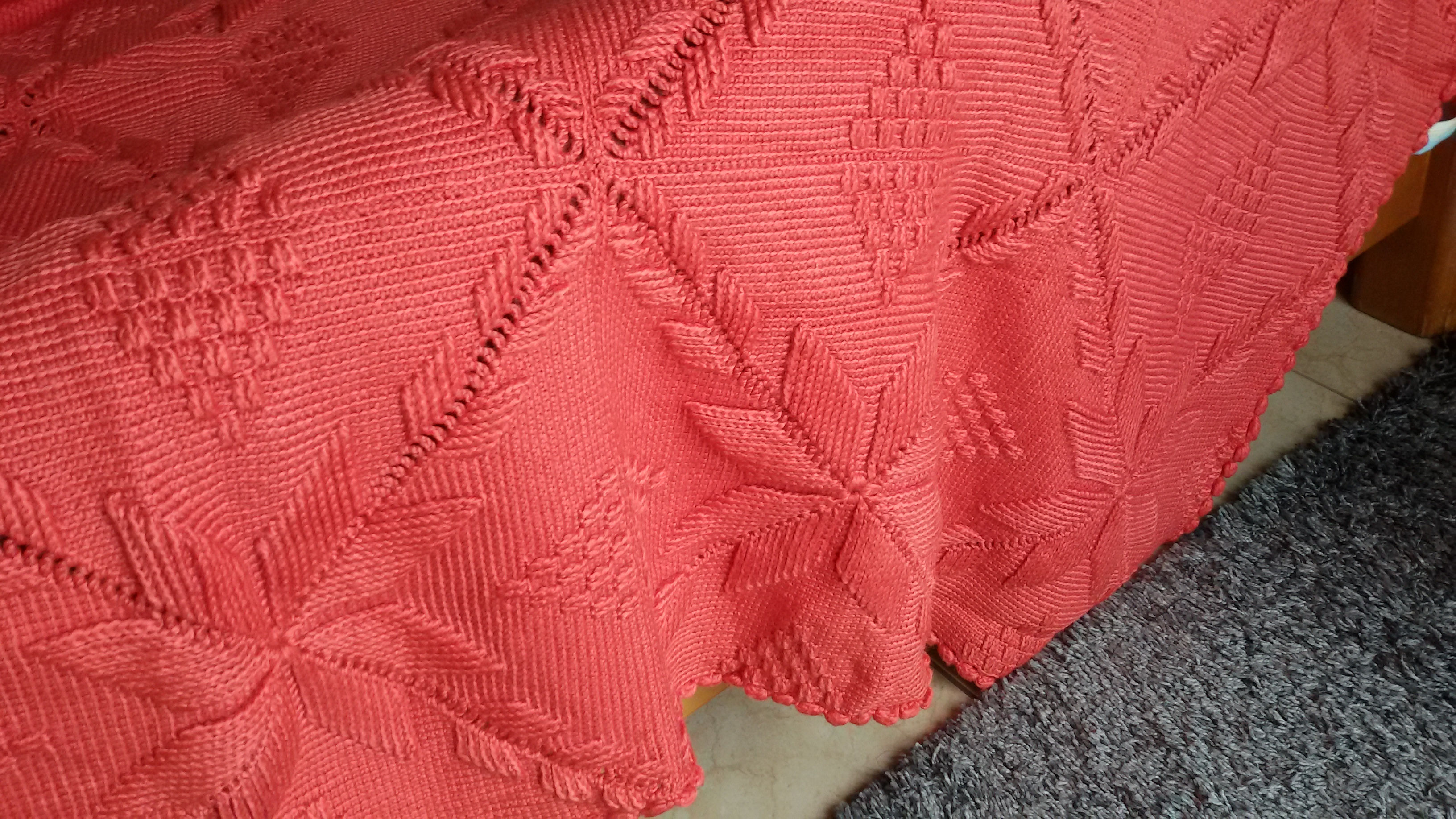 Κουβέρτα διπλή πλεκτή