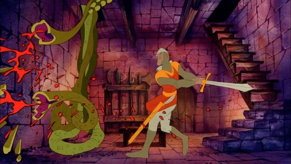 Dragon's Lair: First interactive movie from 1983