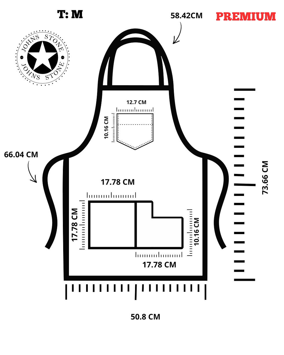 Miniatura: Mandil, triple bolsa