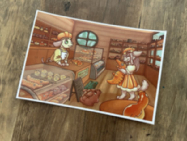 Bakery Babies Print