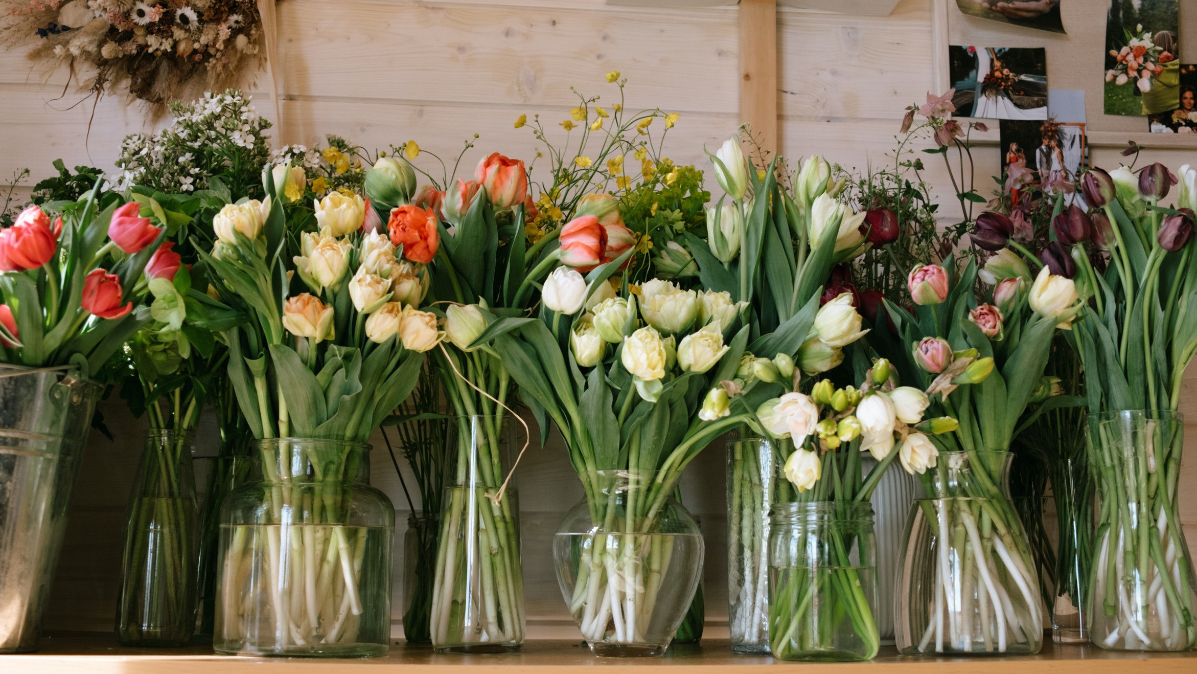 Tulipánový workshop jarní kytice 29.4.
