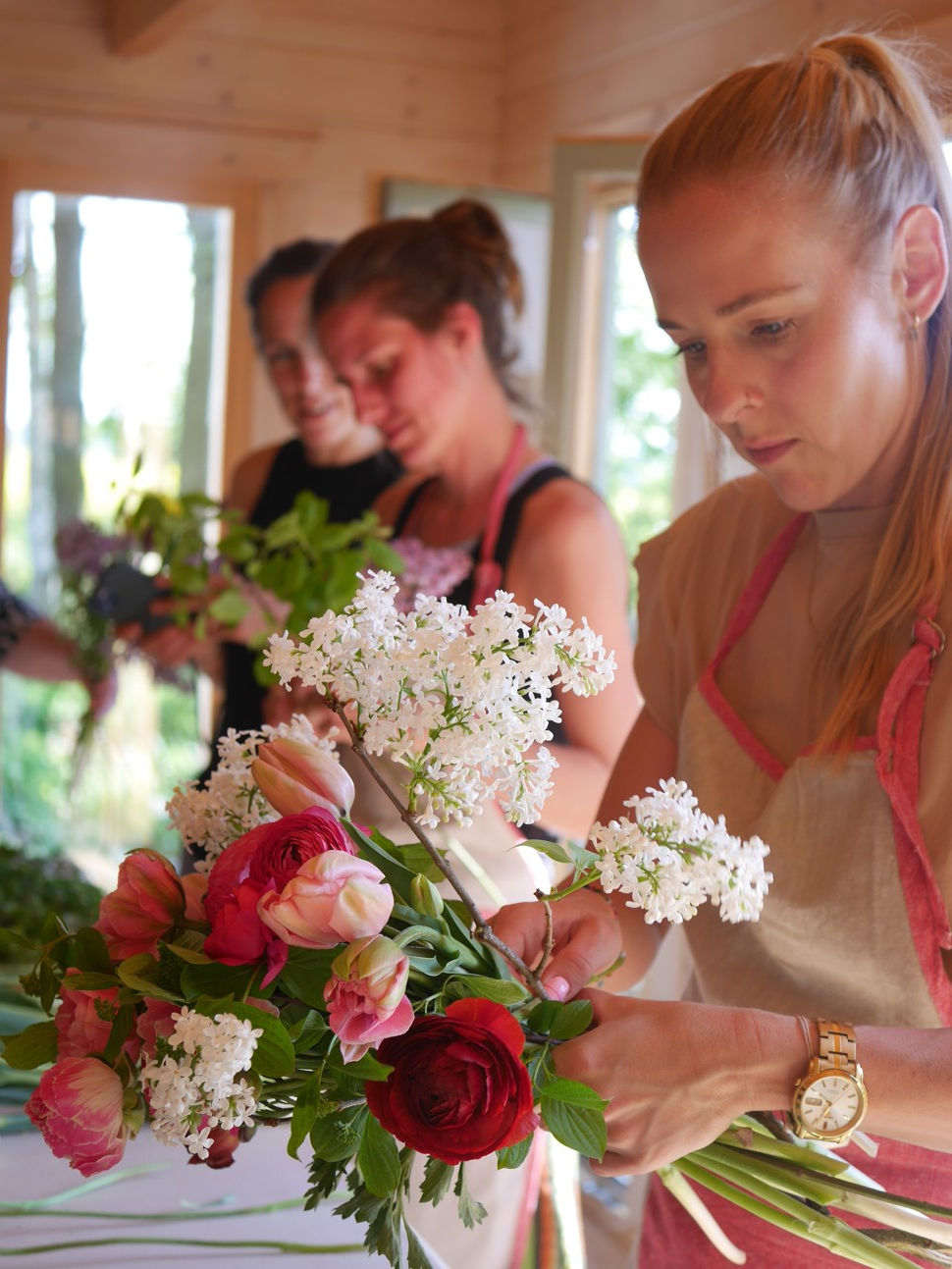 Tulipánový workshop jarní kytice 29.4.