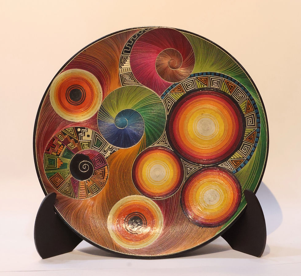 Plato soles en Tamo grande