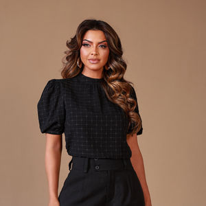 Blusa Mangas Fofas - Ref: 2988