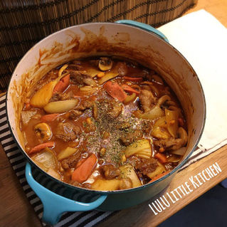 [一鍋熟] 茄豆燴牛柳粒