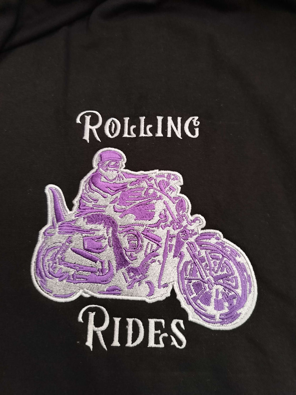 Thumbnail: Rolling Rides Embroidered Hoodie (XXL - 5XL)