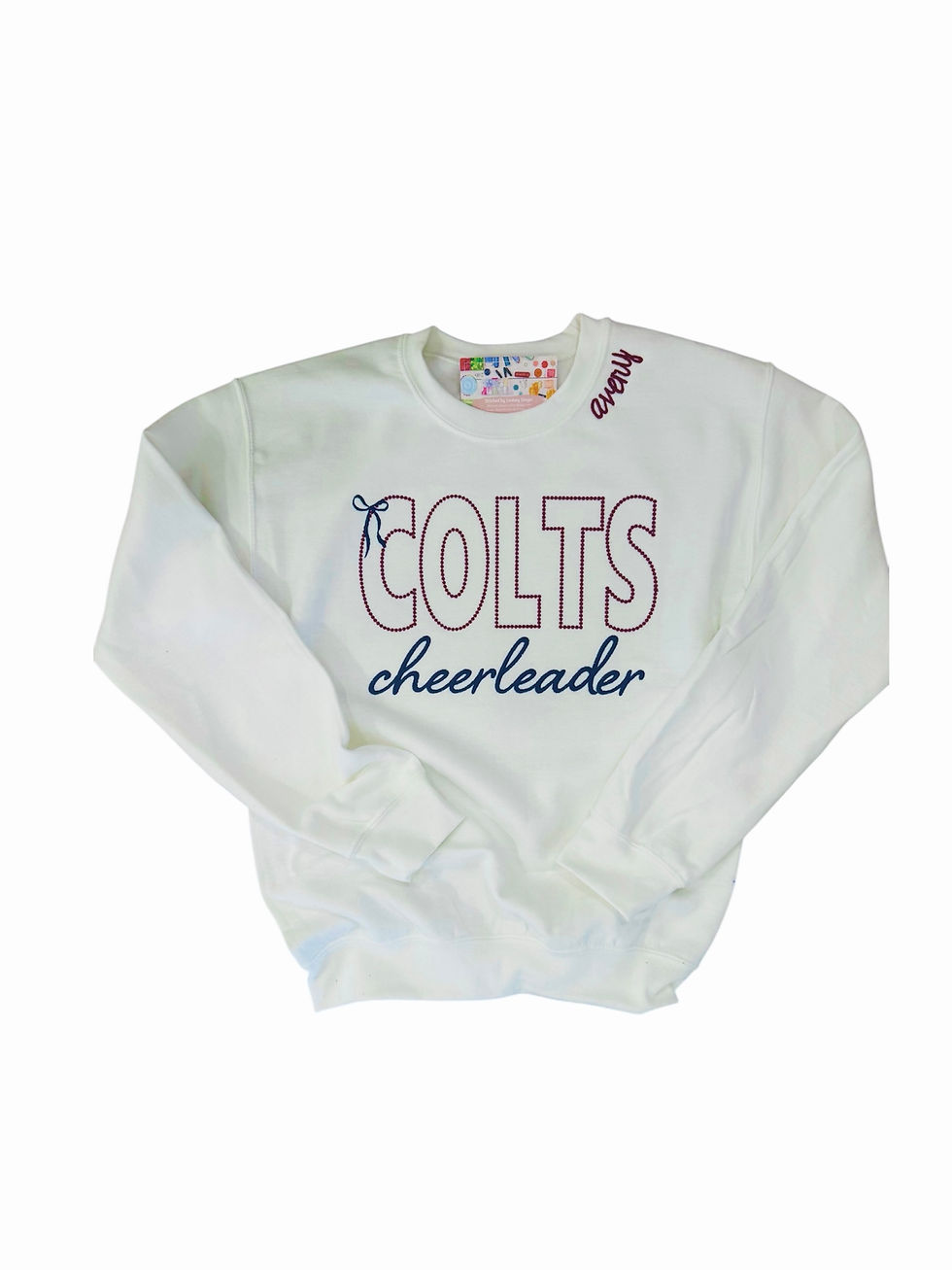 Thumbnail: COLTS cheerleader with optional Bow
