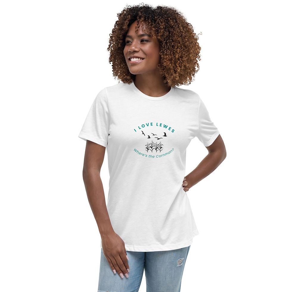 Thumbnail: Where's The Cornman Women's Relaxed T-Shirt. Multiple colors.