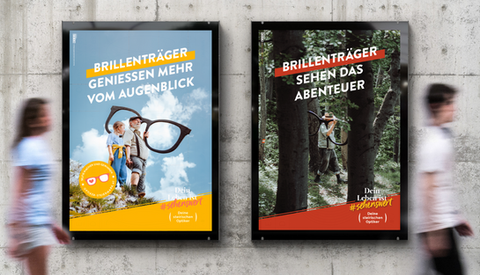 Grafik Design und Illustration in Wien 1090 von Simone Fuchs Designagentur die Füchsin und freie Art Direktion Web Design oder Corporate Identity massgeschneidert und nachhaltig für ihr Unternehmen und einen erfolgreichen Markenauftritt. Die steirischen Optiker wurden von der Konzeption und Art Direktion bis hin zur grafischen Umsetzung einer Out of Home Kamagne und das Design für eine Social Media Kampagne betreut. 