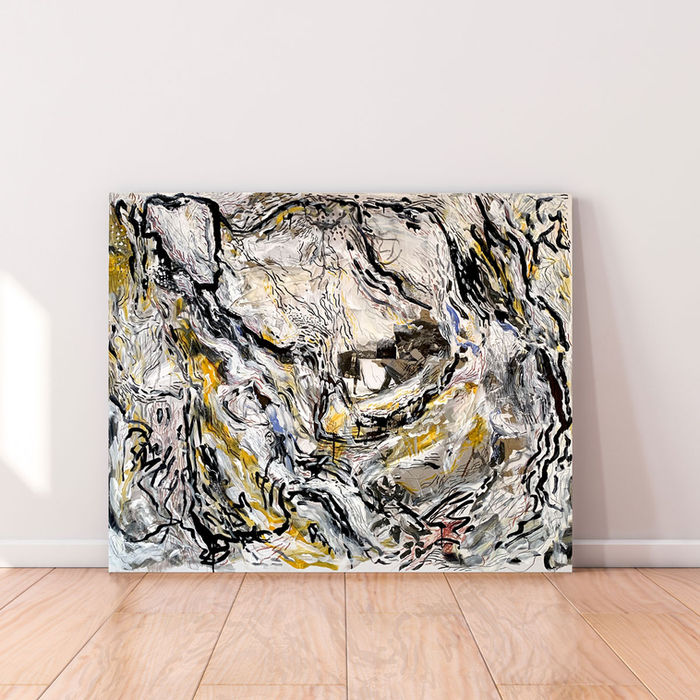 Abstrakte Malerei von Simone Fuchs in 1090 Wien