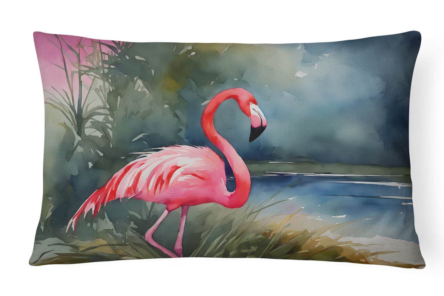Flamingo Throw Pillow