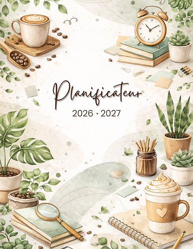 Planification éducatrice / éducateur Petite enfance Plantes et café num
