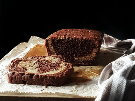 Yeasted Chocolate Marble Bread