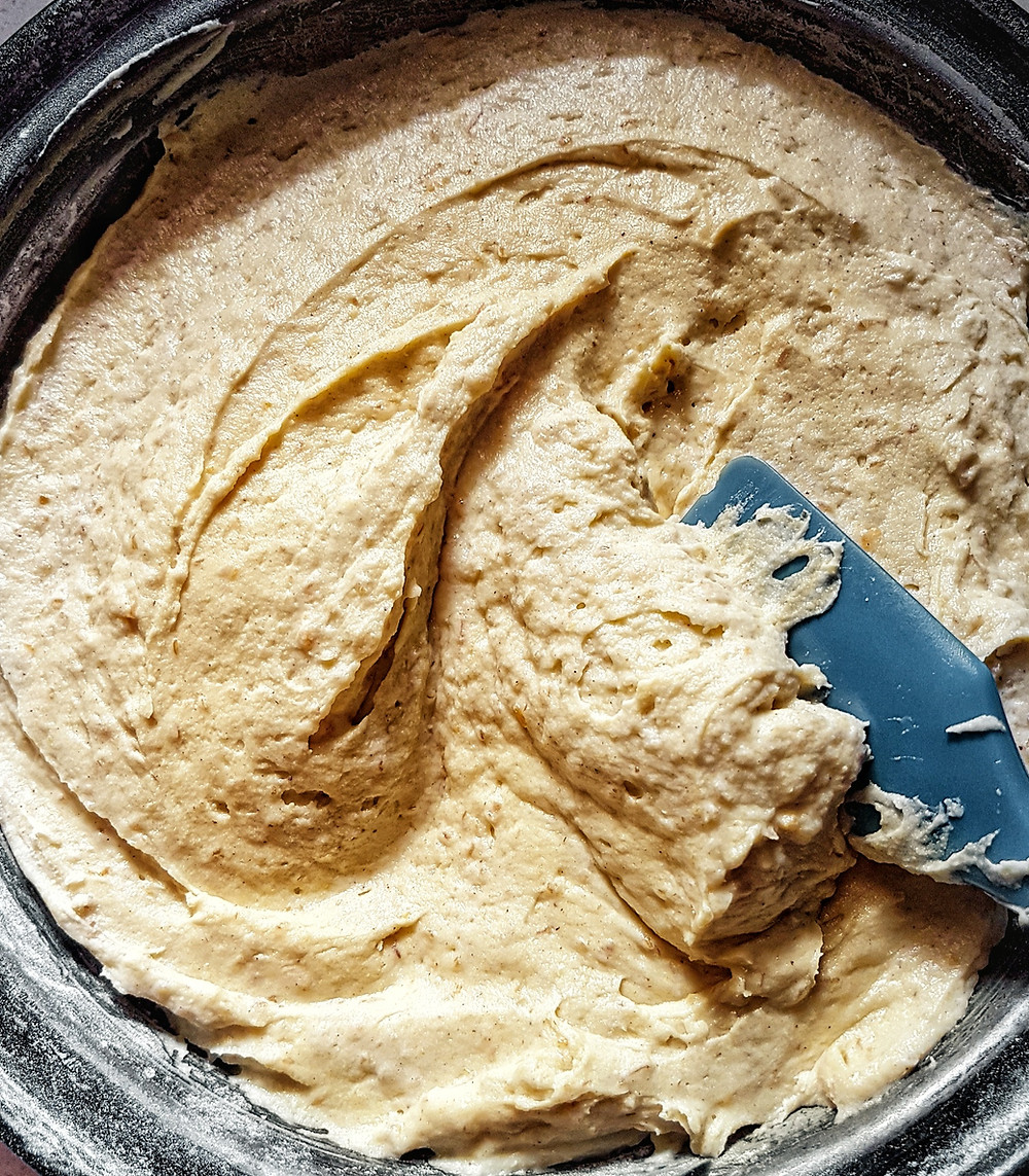 Gluten Free and Vegan Pumpkin Bake Batter