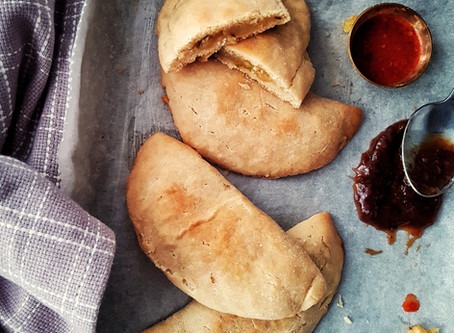 Aloo Pie (an Indo-Caribbean potato filled hand pie)