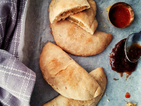 Aloo Pie (an Indo-Caribbean potato filled hand pie)
