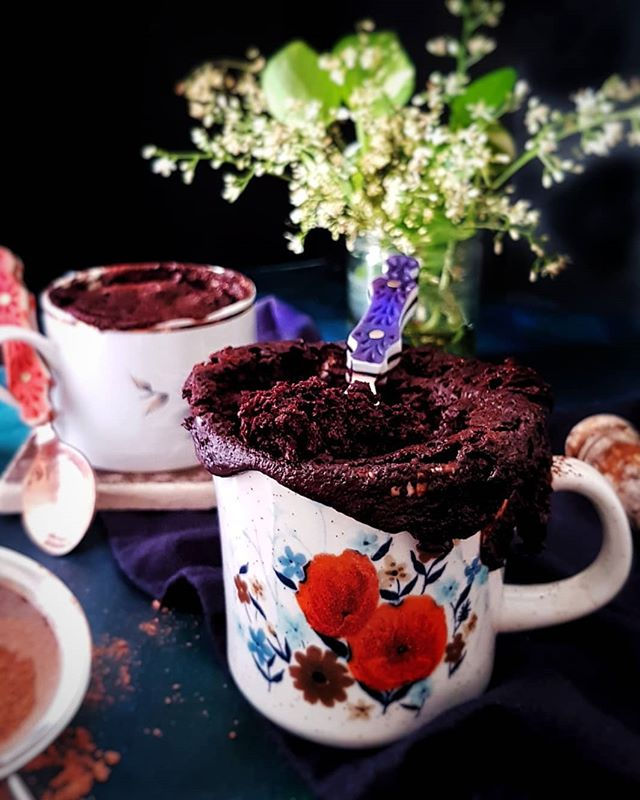 Cassava Flour Gluten Free Vegan Chocolate Mug Cake