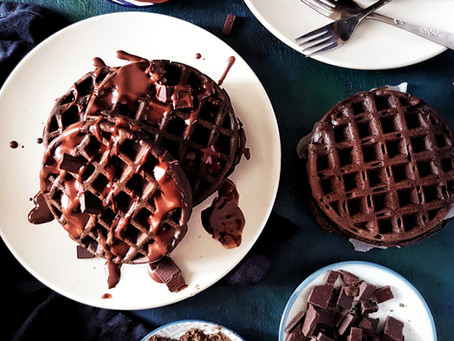 Chocolate, Chocolate Chip Waffle