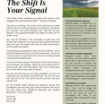 Part XIII: The Shift Is Your Signal