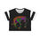 Thumbnail: Chupacabra Crop Tee Black